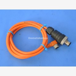 Sensor Cable M12-m-4p / M8-f-4p, 36" 
